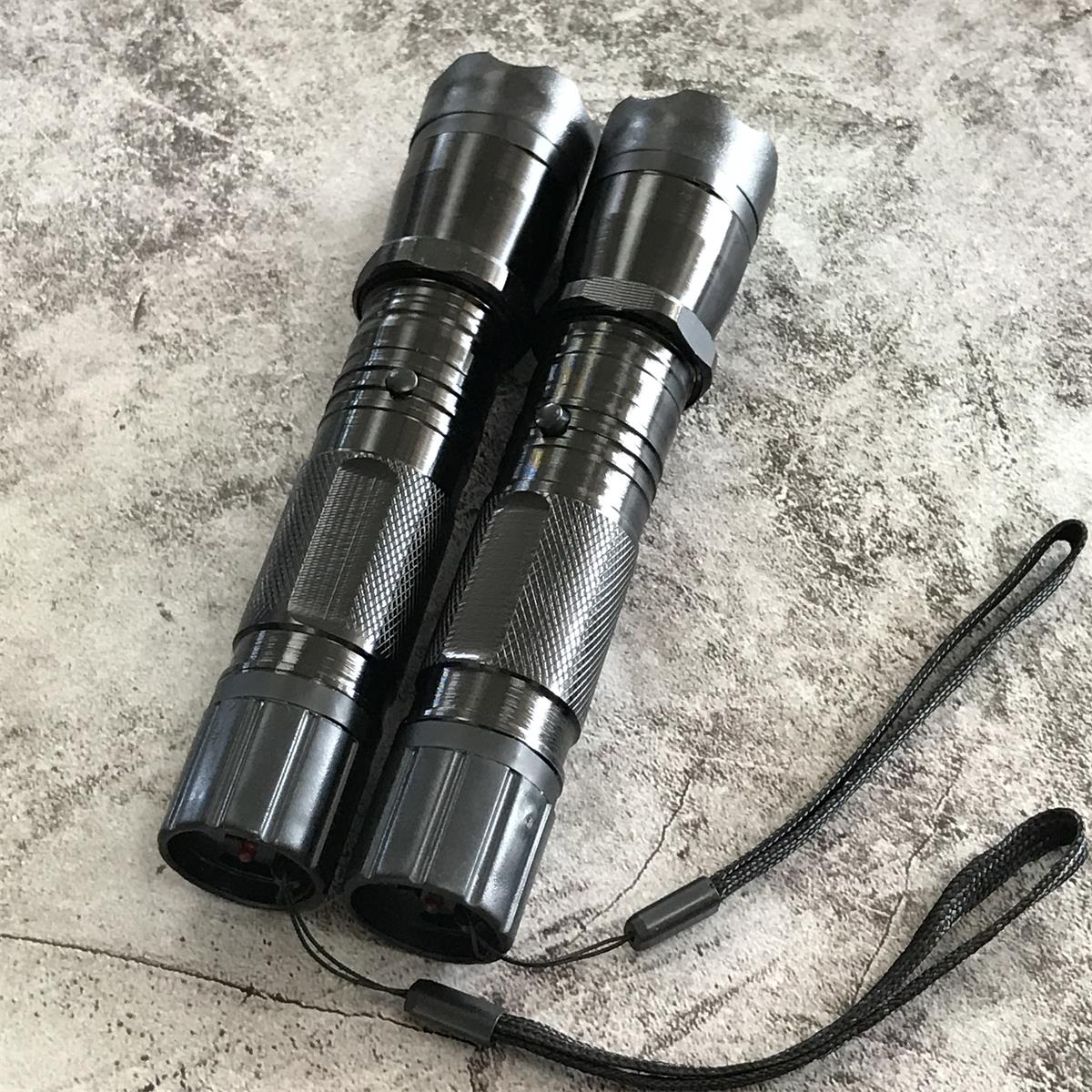 1101 Stun Gun Flashlight  Self-defense Electric Stick - Image 11
