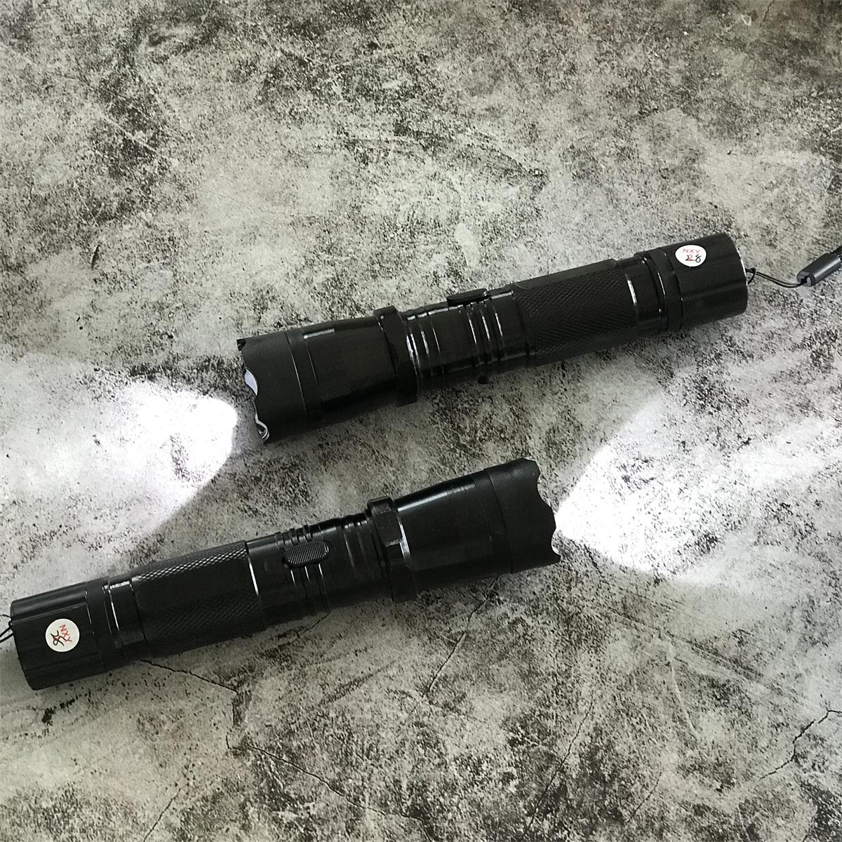 1101 Stun Gun Flashlight  Self-defense Electric Stick - Image 5