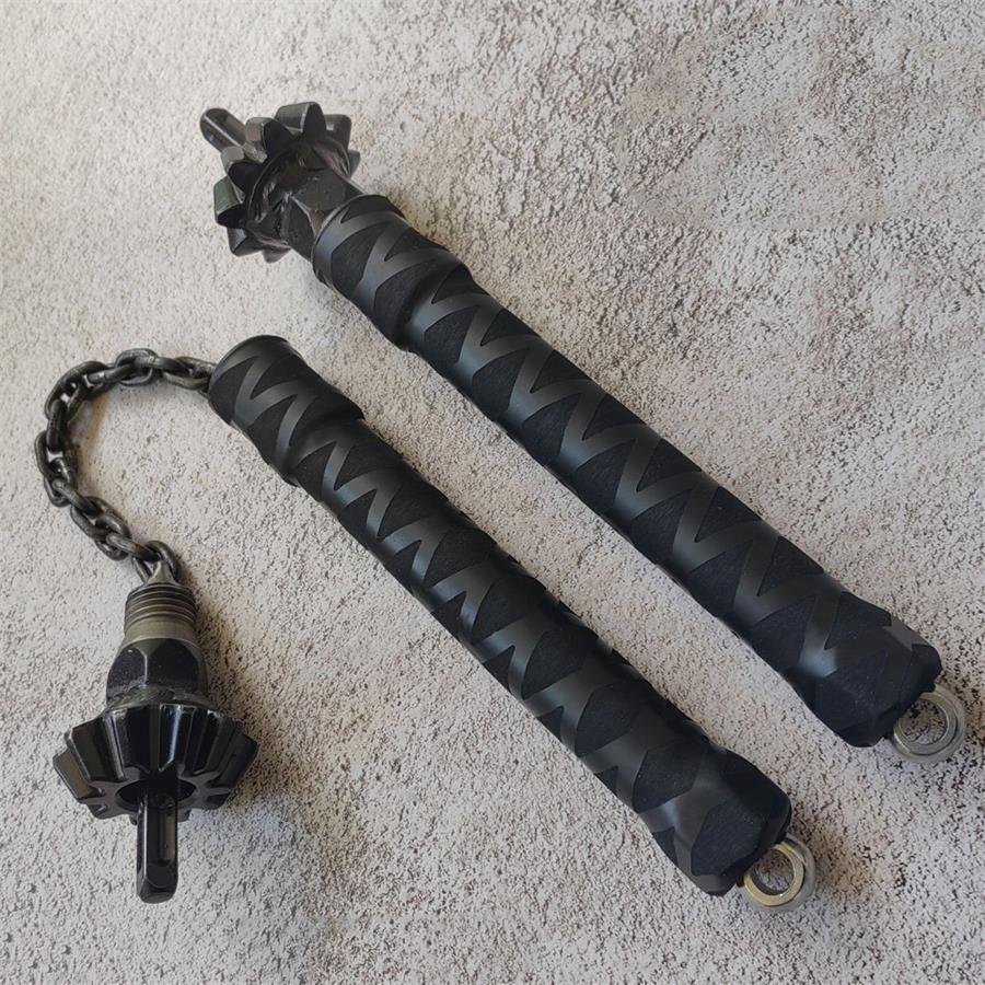 2-in-1 Self-Defense Stick Window Breaker Defense Hammer - Image 10