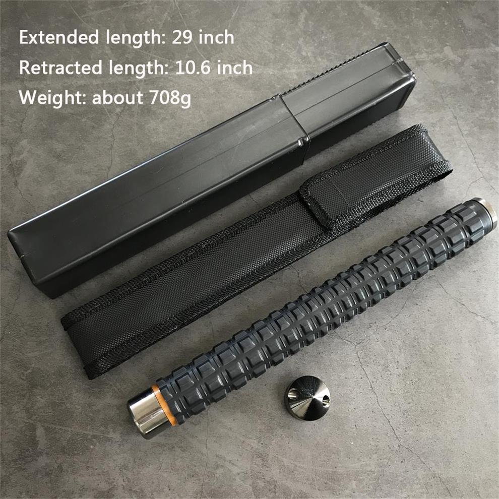 21 26 29 36 Inch Expandable Baton Self-defense Stick Broken Window EDC Tools - Image 17
