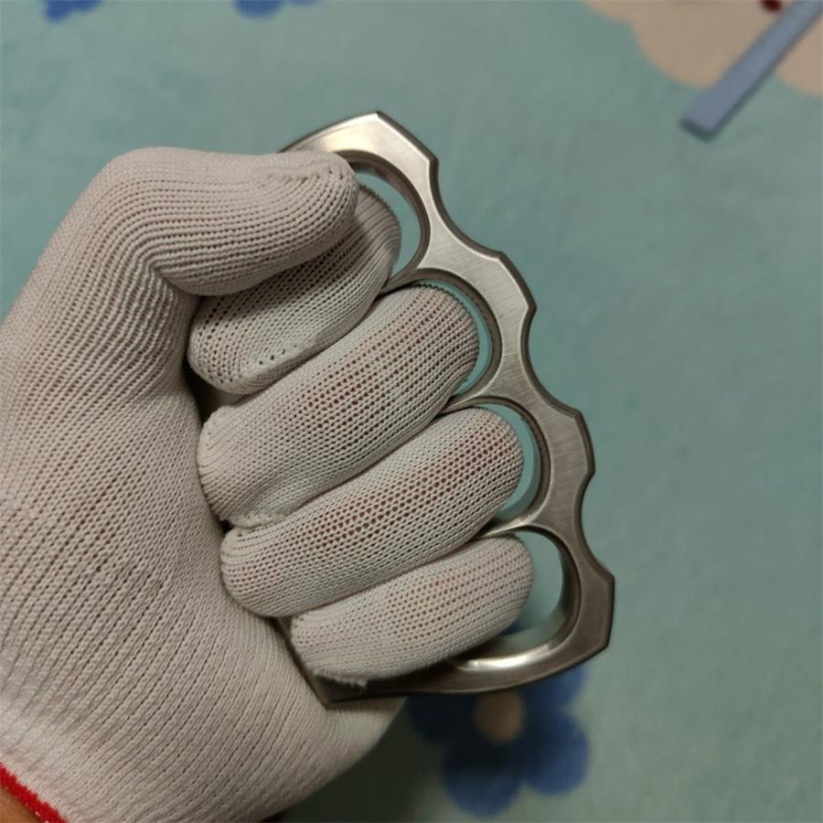 304 Stainless Steel Knuckle Duster Broken Window EDC Protective Gear - Image 2