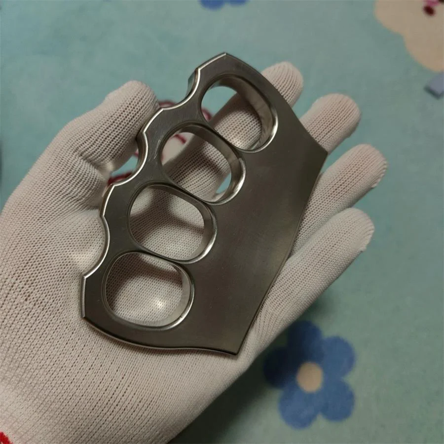 304 Stainless Steel Knuckle Duster Broken Window EDC Protective Gear - Image 3