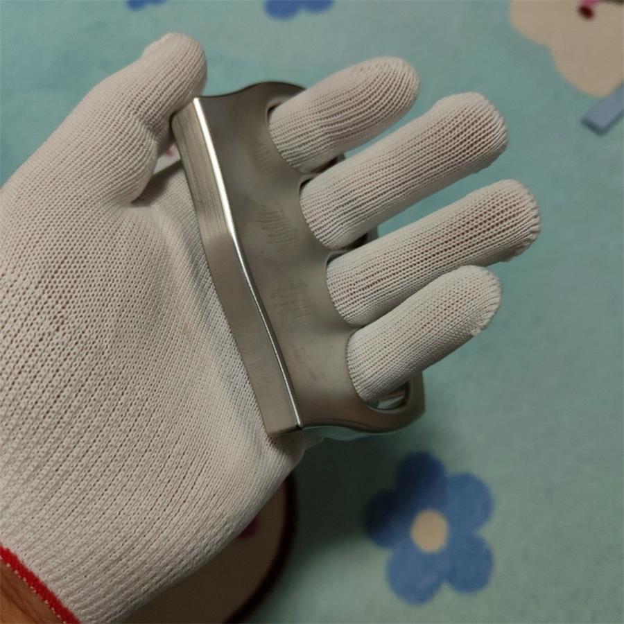 304 Stainless Steel Knuckle Duster Broken Window EDC Protective Gear - Image 4