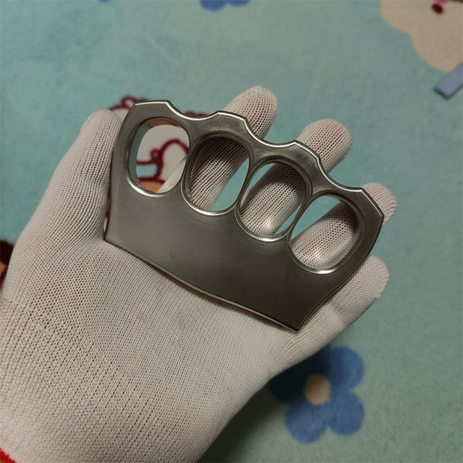 304 Stainless Steel Knuckle Duster Broken Window EDC Protective Gear - Image 7