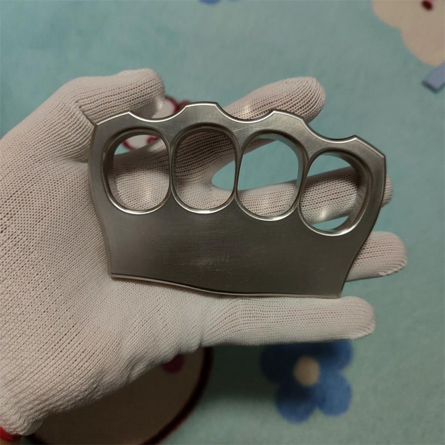 304 Stainless Steel Knuckle Duster Broken Window EDC Protective Gear - Image 8
