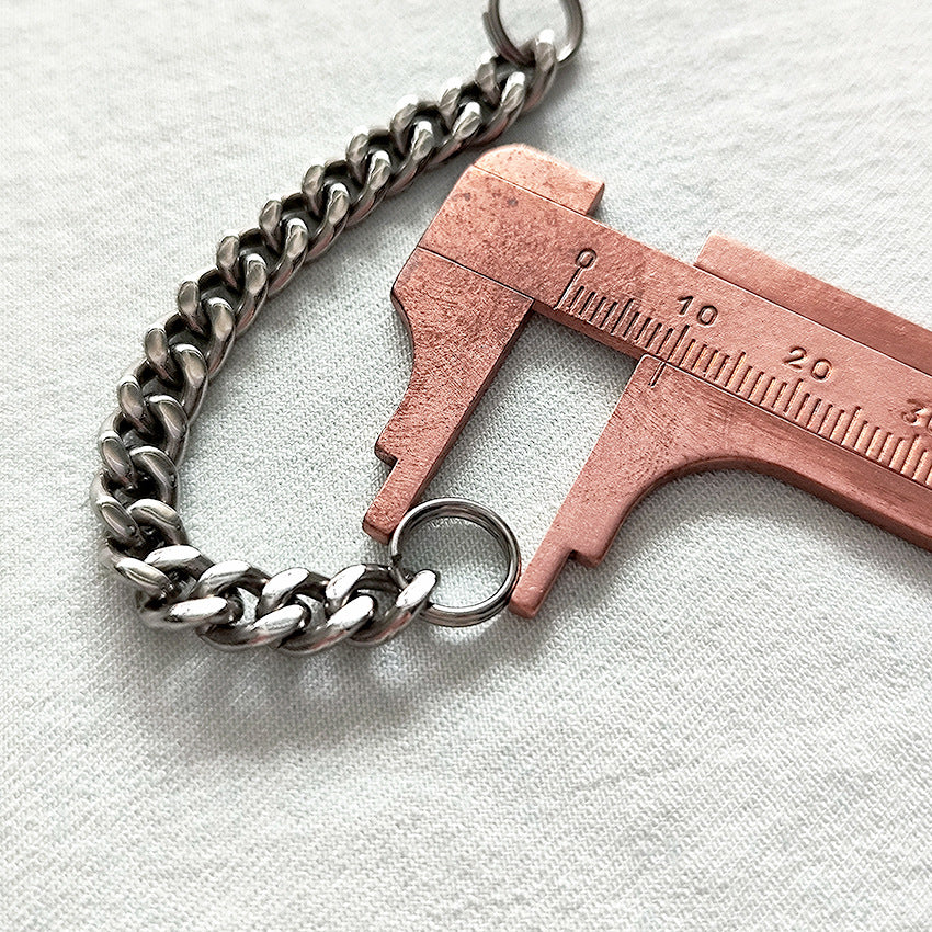 304 Steel Toothpick Titanium Chain Self Defense Tool - Image 14