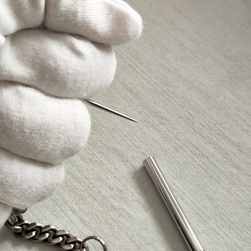 304 Steel Toothpick Titanium Chain Self Defense Tool - Image 6