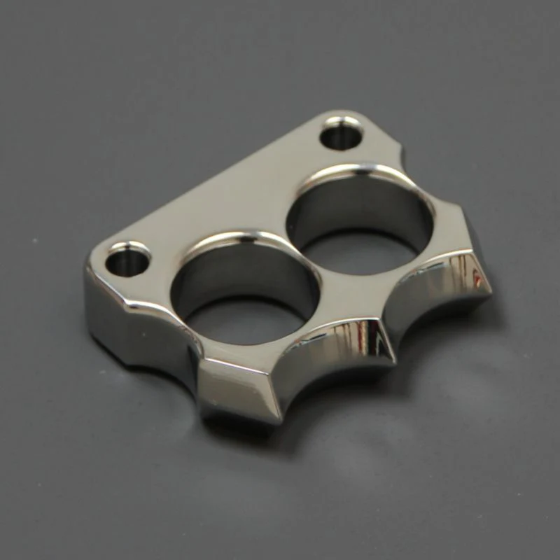 316 Steel Knuckle Duster Two Finger Window Breaker EDC Tool - Image 5