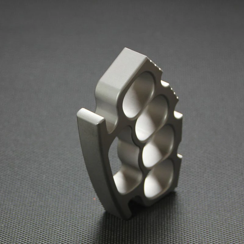 440c Stainless Steel Knuckle Duster Defense Boxing Emergency Window Breaking Grappling Fighting EDC Tool - Image 3