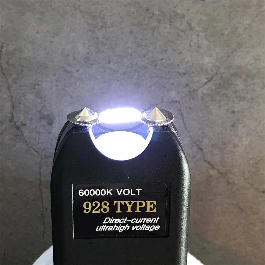 Stun Gun 928 High-power Electric Baton Self-protection Electric Shock Lamp - Image 3