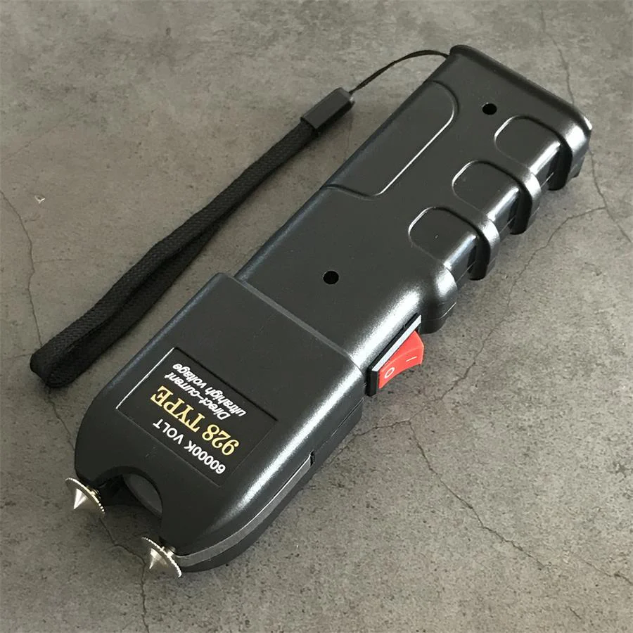 Stun Gun 928 High-power Electric Baton Self-protection Electric Shock Lamp - Image 4