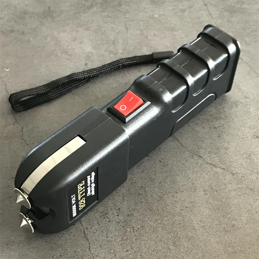 Stun Gun 928 High-power Electric Baton Self-protection Electric Shock Lamp - Image 5
