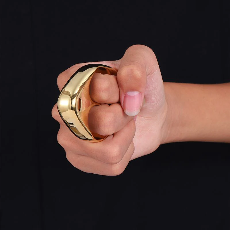 Alien Brass Knuckle Duster Portable EDC Tool - Image 2