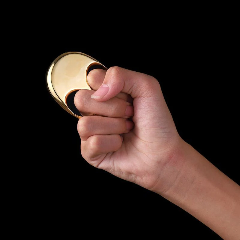 Alien Brass Knuckle Duster Portable EDC Tool - Image 4
