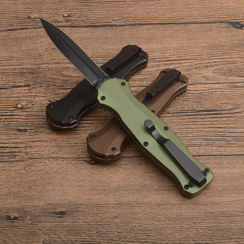 BM3300 Aluminum Handle Knife Camping Tactical Pocket Knives EDC Tools - Image 3