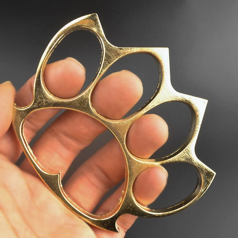 Assassins - Solid Brass Knuckles Duster For Self Defense Window Breaker EDC Supplies - Image 7