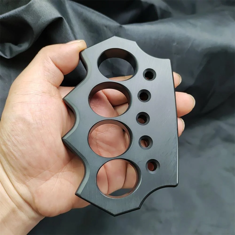 Assault Transparent Knuckle Duster Self-defense Boxing Protective Gear - Image 3