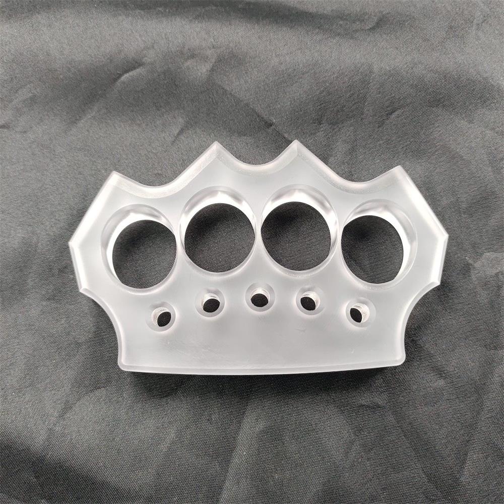 Assault Transparent Knuckle Duster Self-defense Boxing Protective Gear - Image 4