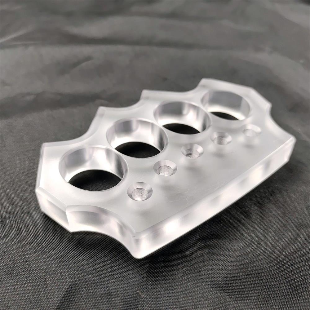 Assault Transparent Knuckle Duster Self-defense Boxing Protective Gear - Image 5