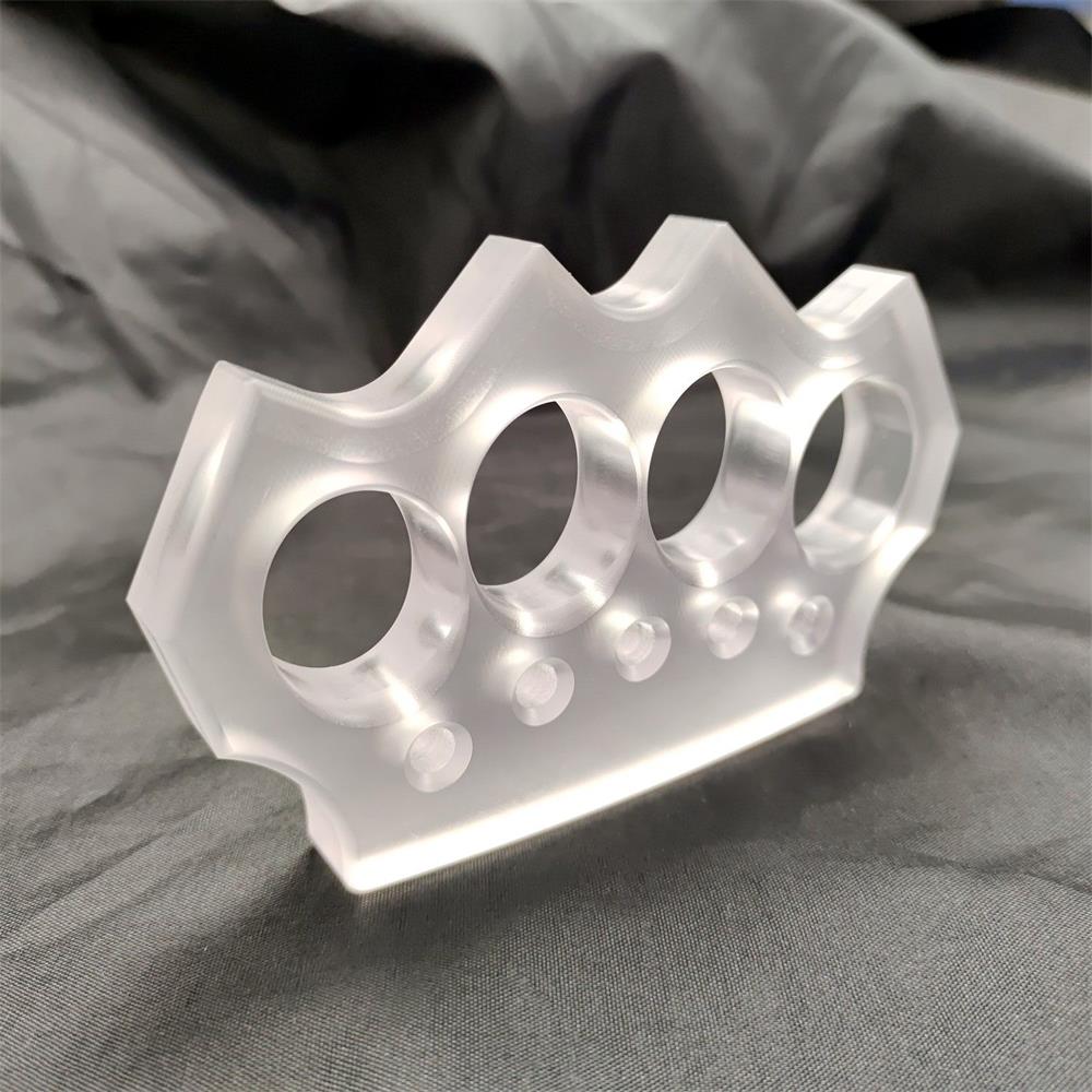 Assault Transparent Knuckle Duster Self-defense Boxing Protective Gear - Image 6