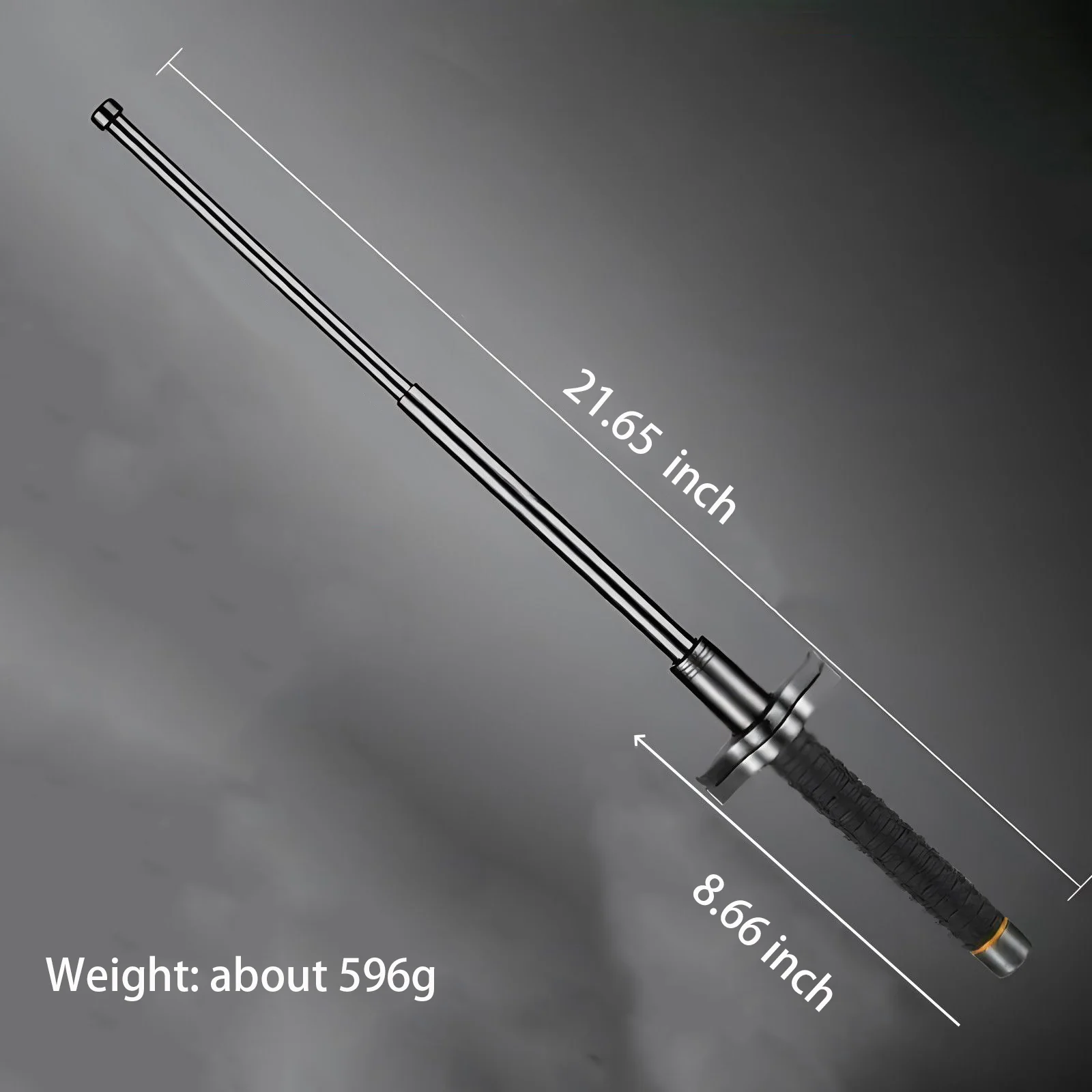 Aviation Alloy Steel Hand Guards Expandable Baton Alloy Steel Broken Window Tools - Image 15