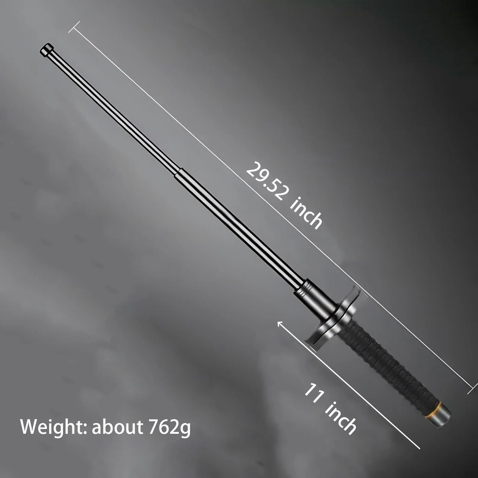 Aviation Alloy Steel Hand Guards Expandable Baton Alloy Steel Broken Window Tools - Image 19