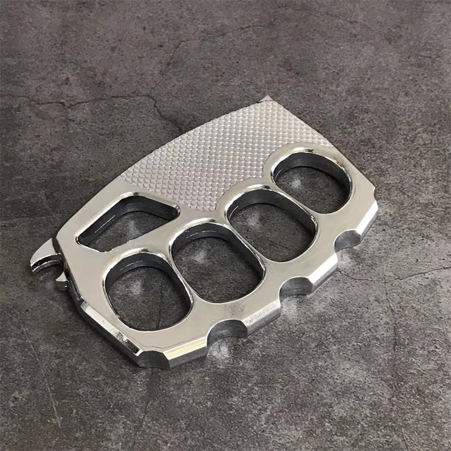 Big Finger Hole Thickened Brass Knuckle Duster - Image 11