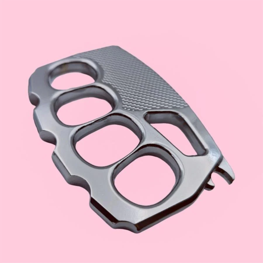 Big Finger Hole Thickened Brass Knuckle Duster - Image 3