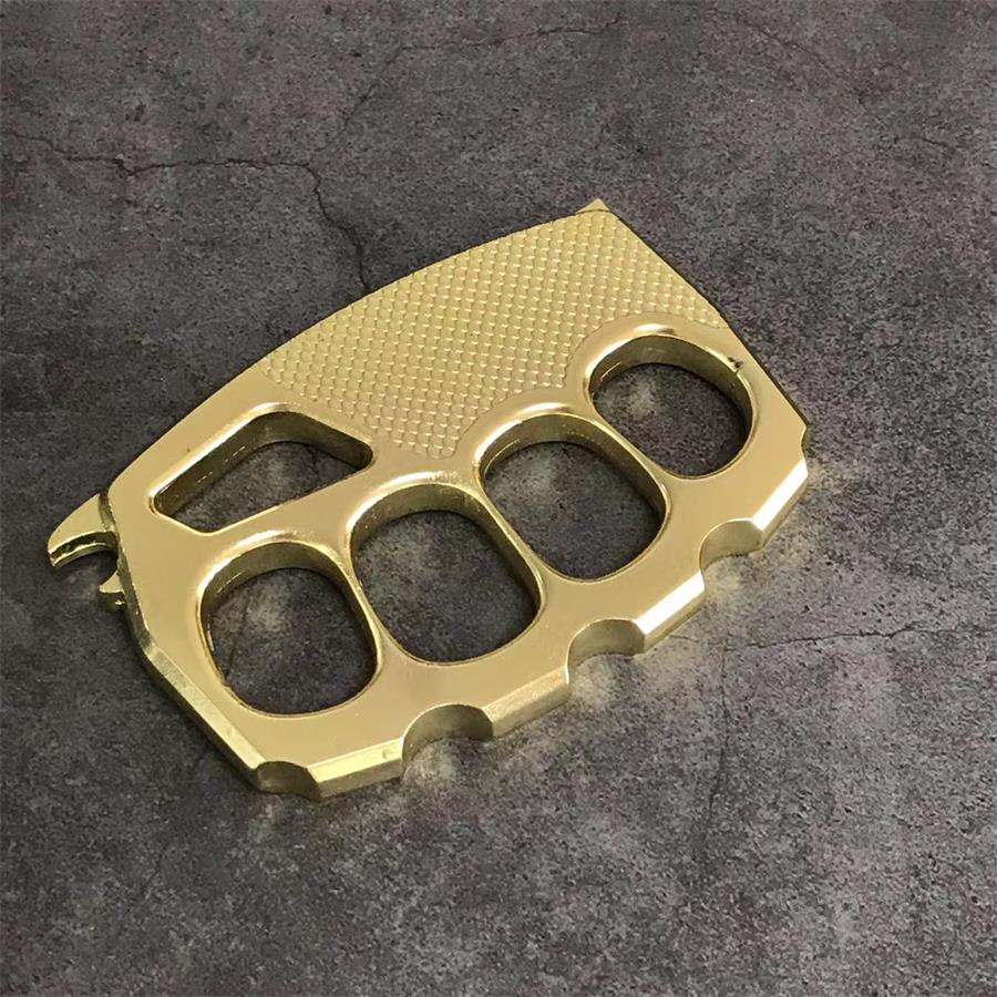 Big Finger Hole Thickened Brass Knuckle Duster - Image 6