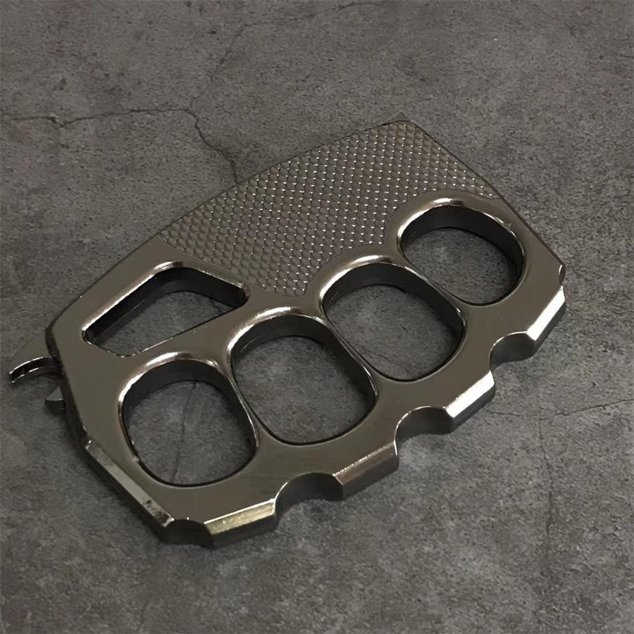 Big Finger Hole Thickened Brass Knuckle Duster - Image 7