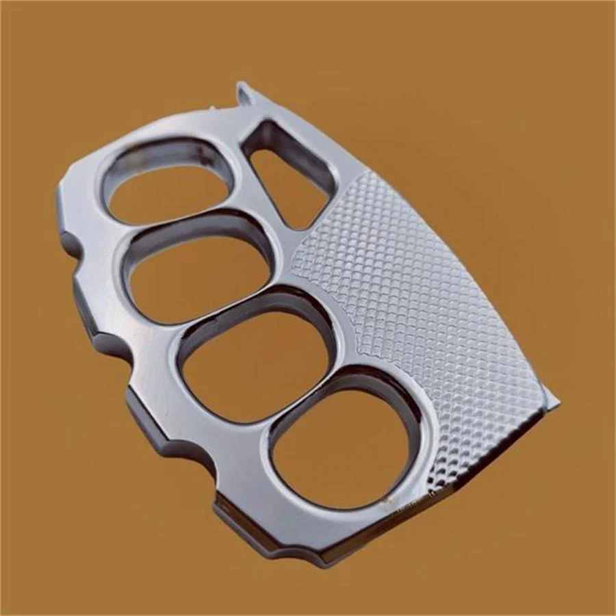 Big Finger Hole Thickened Brass Knuckle Duster - Image 9