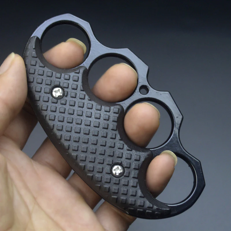 Blom - Solid Brass Knuckles Duster For Self Defense Window Breaker EDC Supplies - Image 5