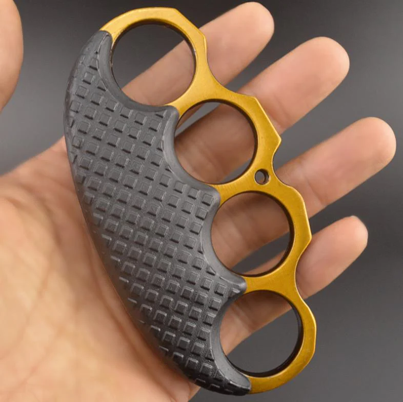 Blom - Solid Brass Knuckles Duster For Self Defense Window Breaker EDC Supplies - Image 6
