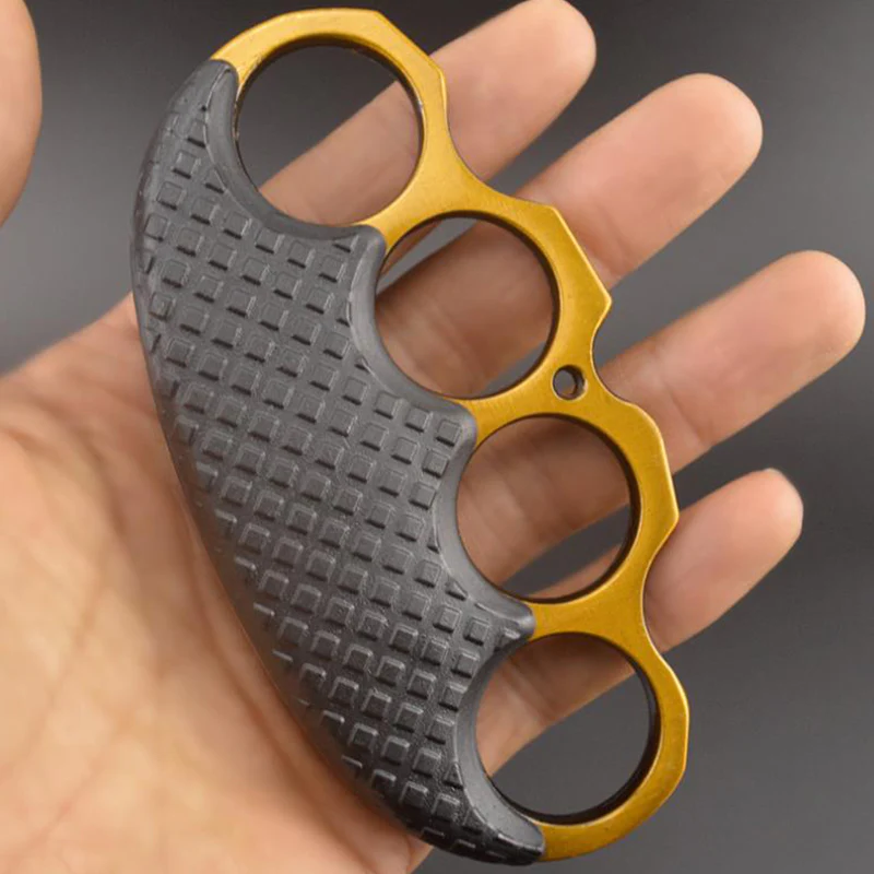 Blom - Solid Brass Knuckles Duster For Self Defense Window Breaker EDC Supplies - Image 8