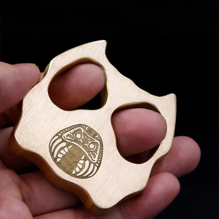 Brass Knuckle Duster Pet Shape Decoration Defense - Image 10