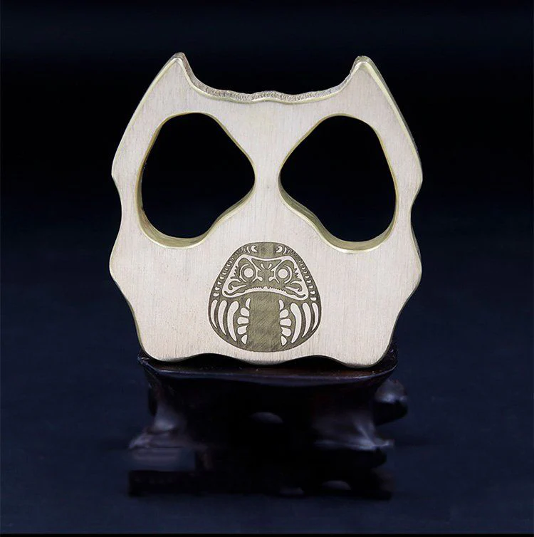 Brass Knuckle Duster Pet Shape Decoration Defense - Image 3