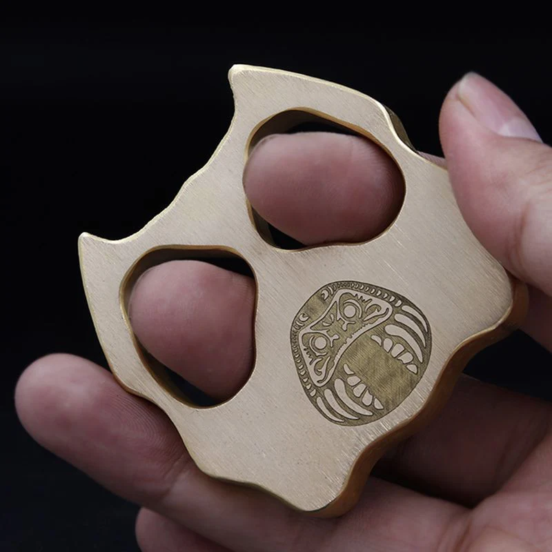 Brass Knuckle Duster Pet Shape Decoration Defense - Image 4
