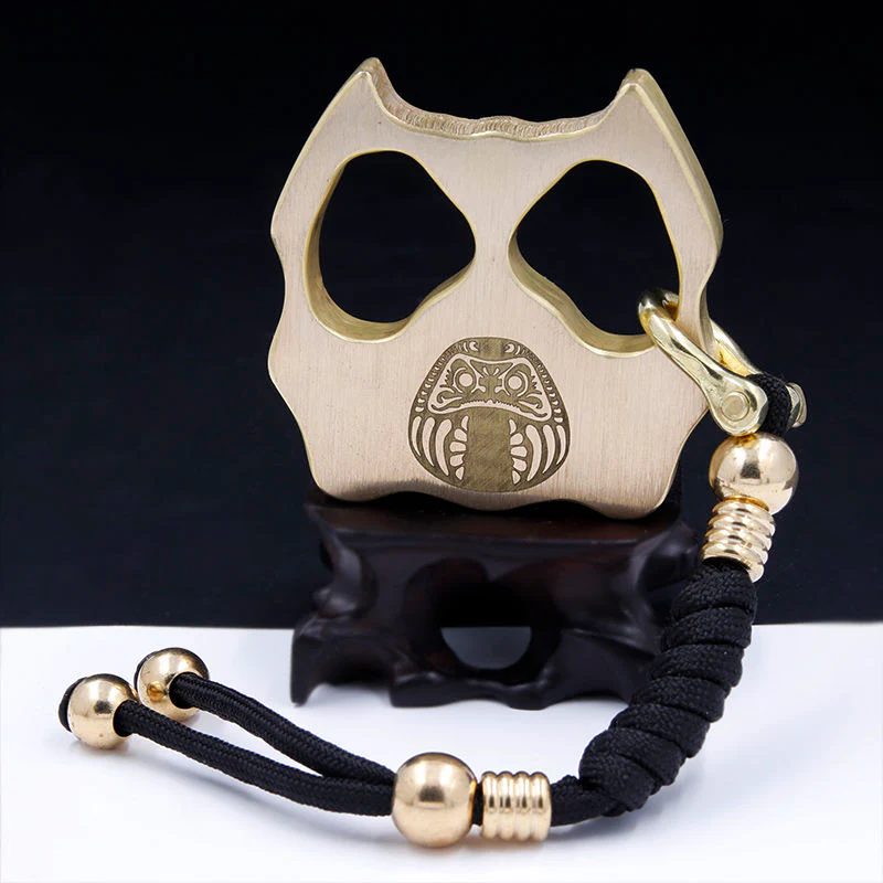 Brass Knuckle Duster Pet Shape Decoration Defense - Image 5