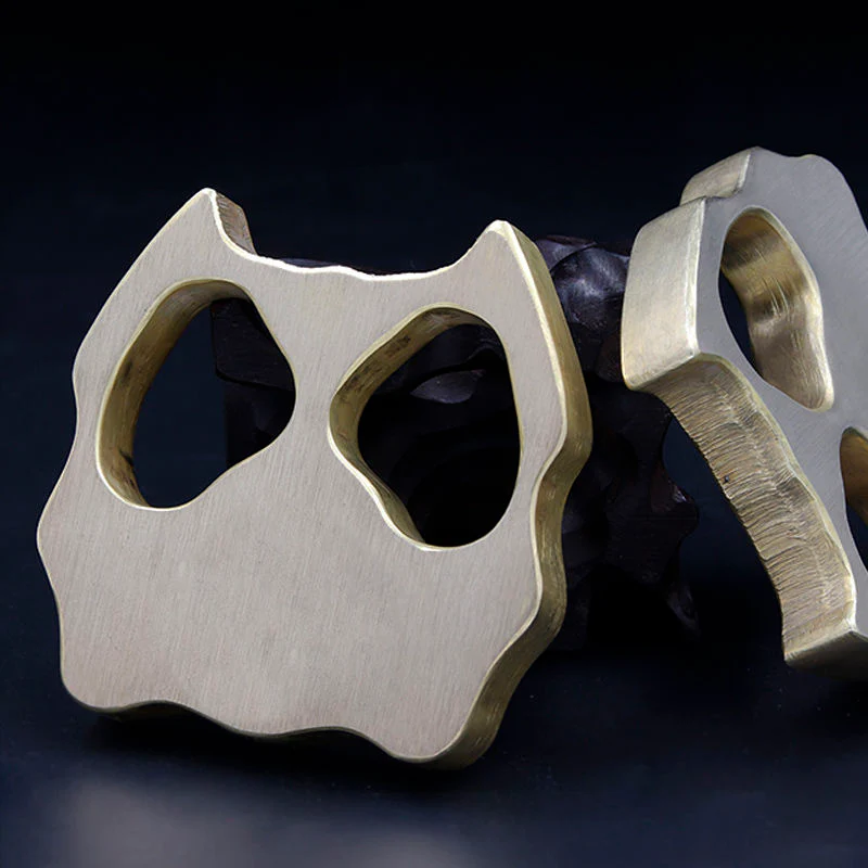Brass Knuckle Duster Pet Shape Decoration Defense - Image 6