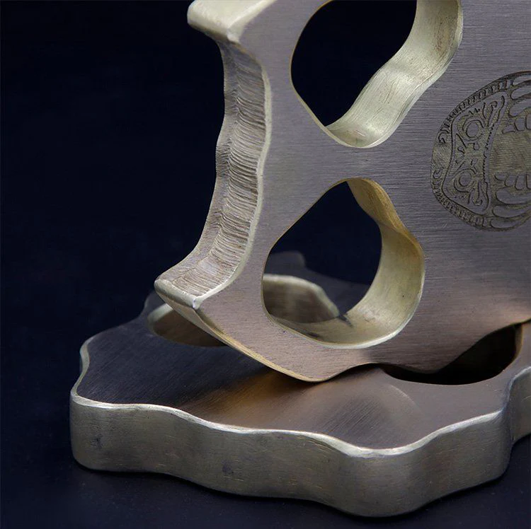 Brass Knuckle Duster Pet Shape Decoration Defense - Image 8