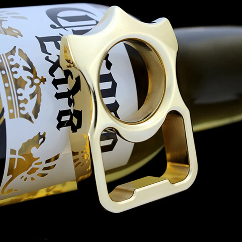 Brass Knuckle Duster Self-Defense Bottle Opener - Image 10