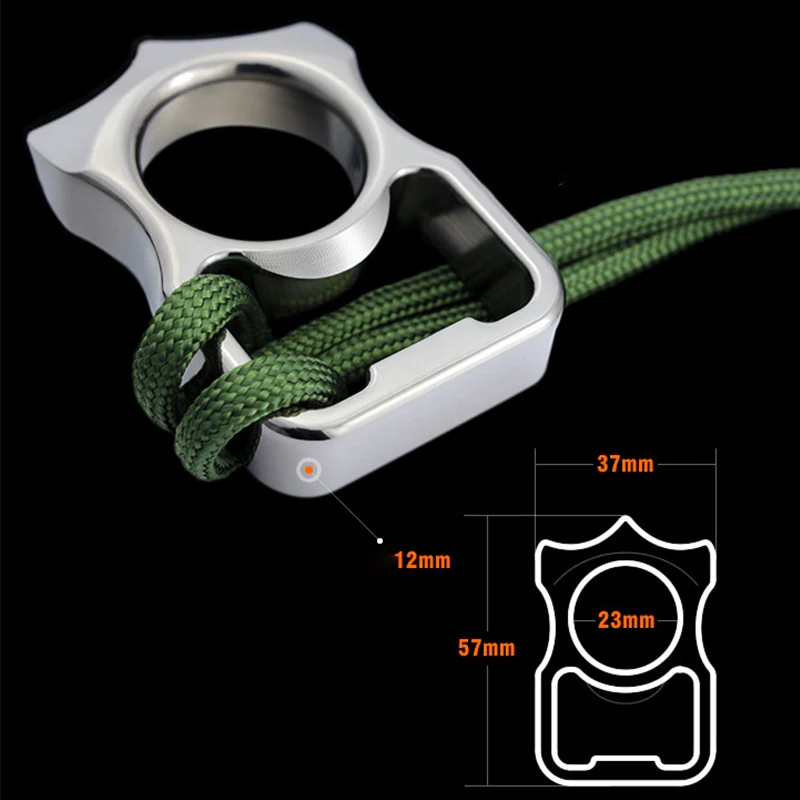 Brass Knuckle Duster Self-Defense Bottle Opener - Image 4
