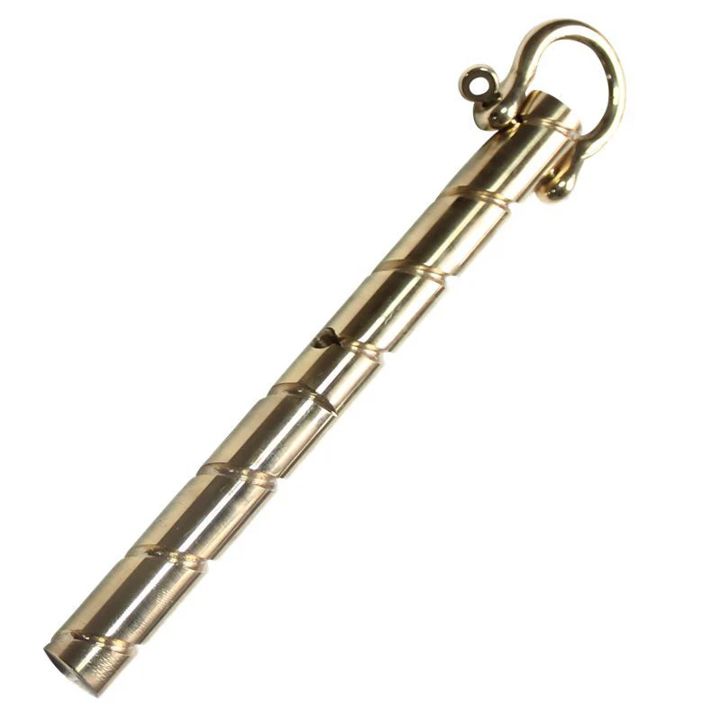 Brass Self-defense Stick Horseshoe Buckle EDC Tool - Image 5