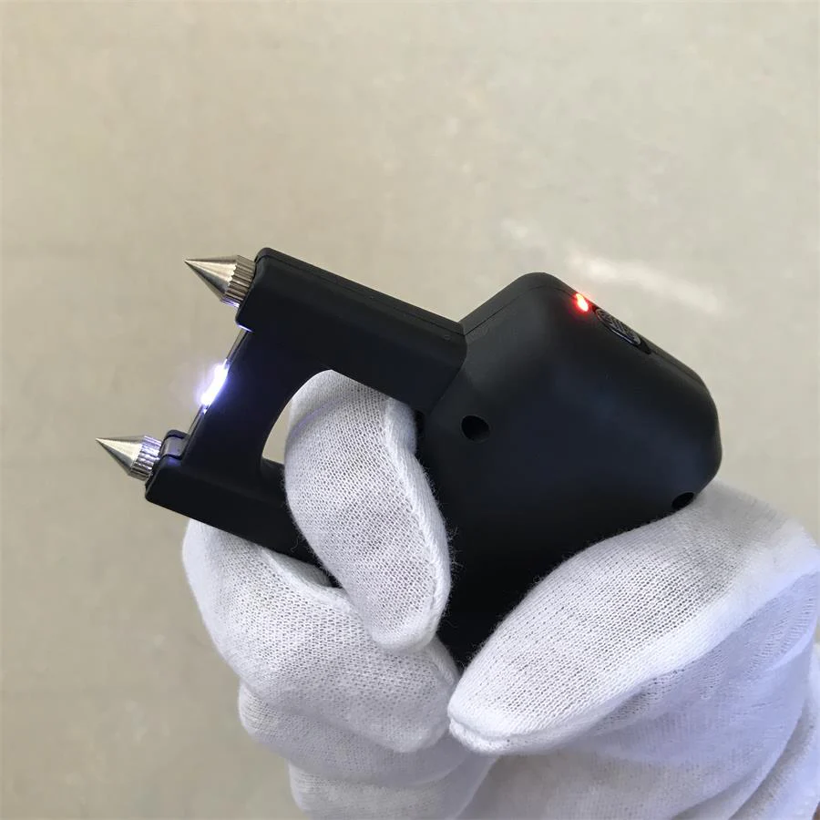 Stun GUN Broken Window Knuckle Electric Baton Boxing Defense Electric Shock Device - Image 6