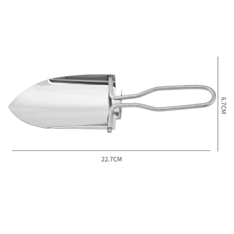 Camping Folding Shovel Fishing Flowers Small Shovels - Image 4
