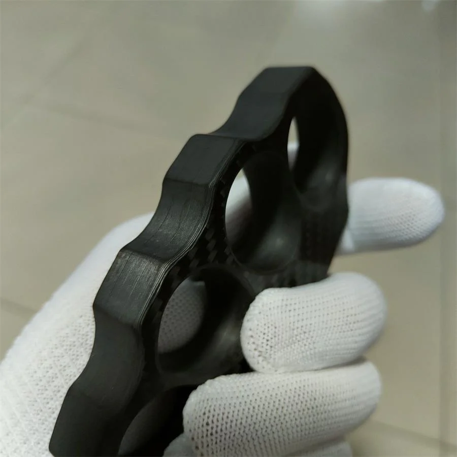 Carbon Fiber Knuckle Duster Window Breaker Defense Gear - Image 5