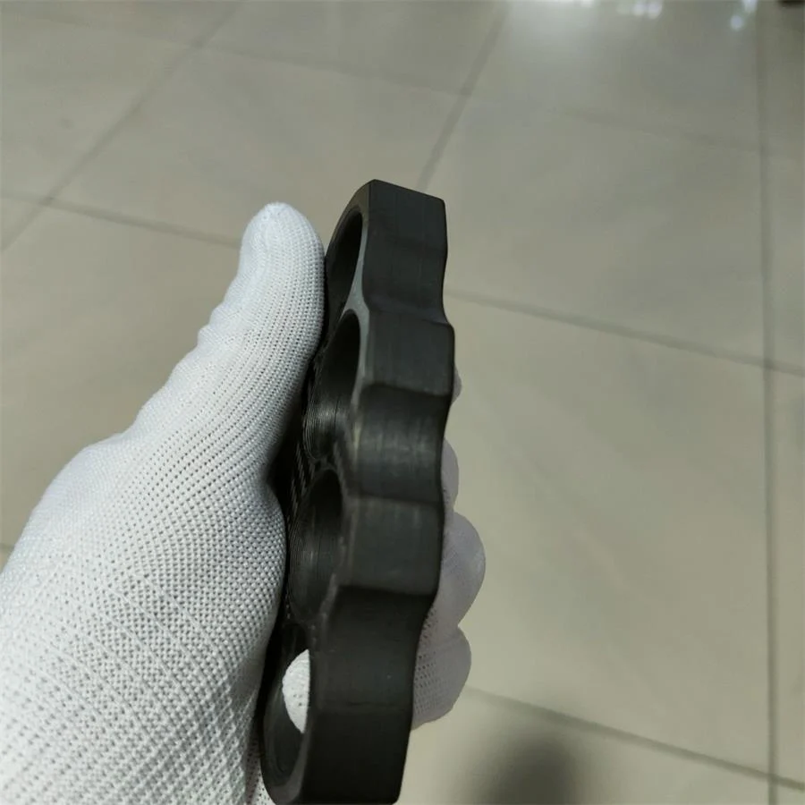 Carbon Fiber Knuckle Duster Window Breaker Defense Gear - Image 6