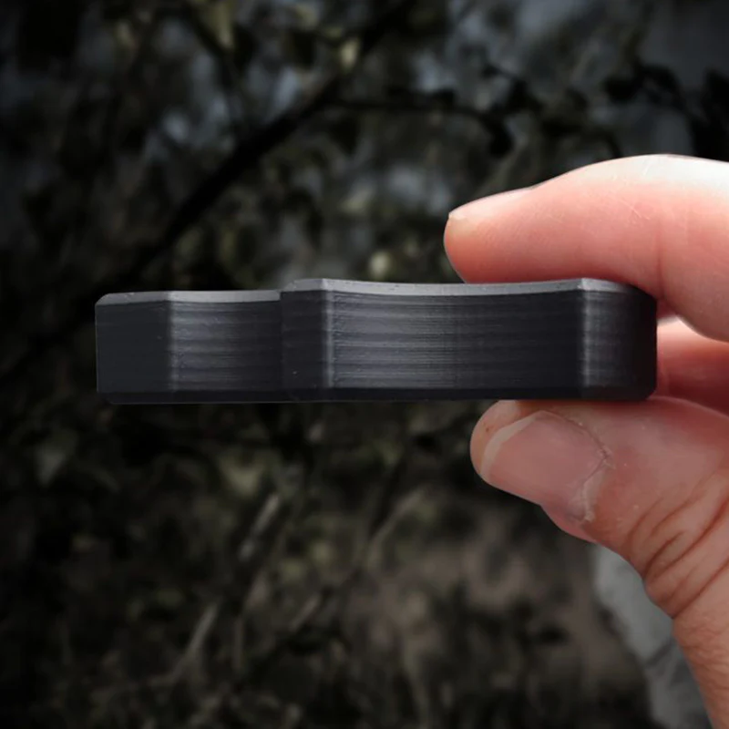 Carbon Fiber Single Finger Knuckles Duster - Image 6