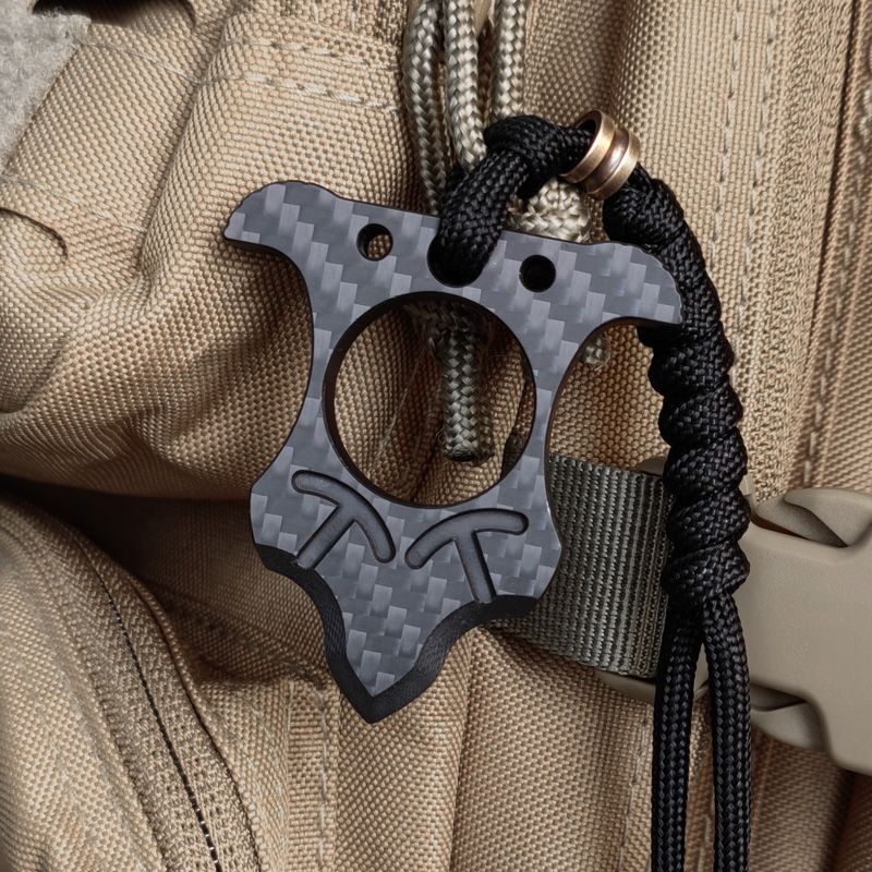 Carbon Fiber Single Finger Knuckles Duster - Image 7