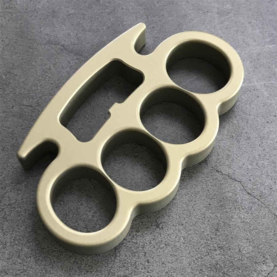 Classic Aluminum Knuckle Duster Bottle Opening EDC Tool - Image 2